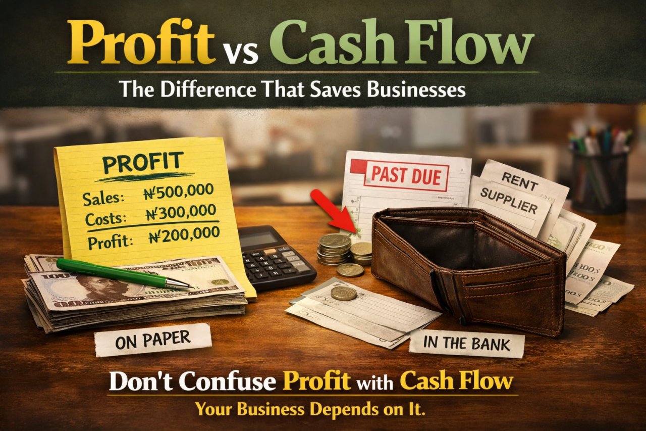 Profit vs Cash Flow: The Difference That Saves Businesses