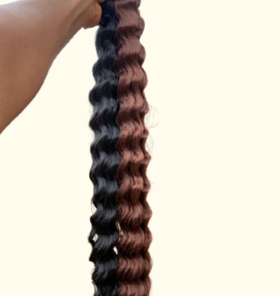 Deep Wave Hair Extension – Natural, Voluminous & Long-Lasting