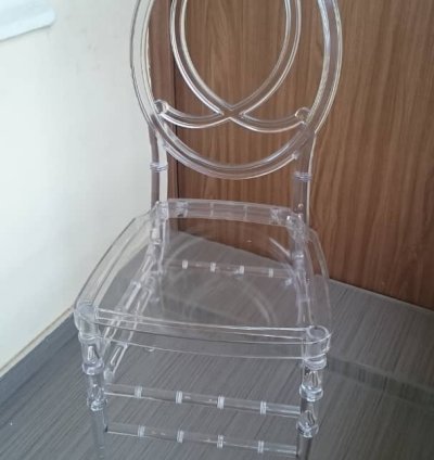 Clear Acrylic Ghost Chair  ( without foam )