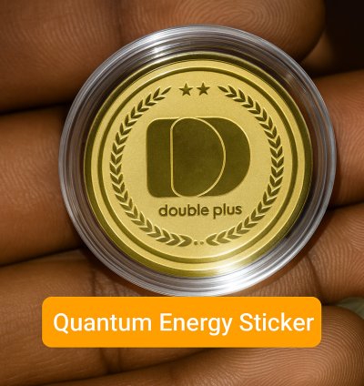 QUANTUM MOBILE PHONE STICKER/COIN