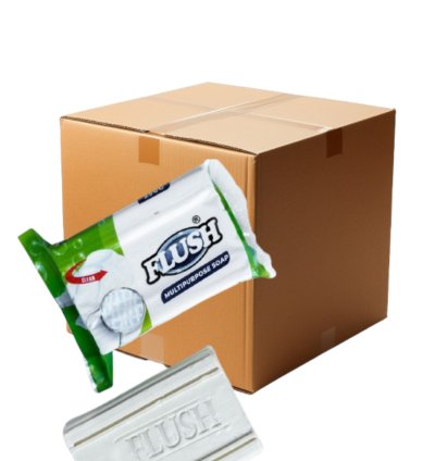150 carton Flush Wrapped Multipurpose Soap (250g x 24) – Gentle, Refreshing & Hygienic