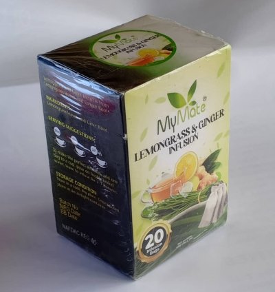 Lemongrass and Ginger infusion natural tea