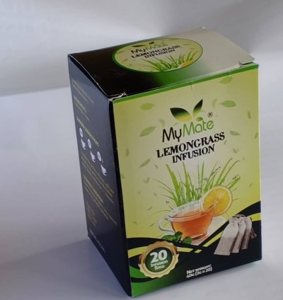 A Carton of Lemongrass infusion