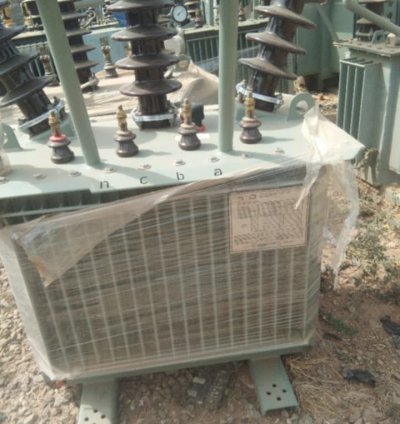 100 kVA Distribution Transformer.