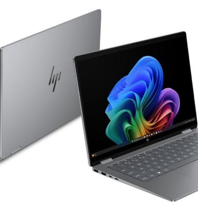 HP OmniBook X Flip 14” 2-in-1 Laptop – Intel Core Ultra 7 (14th Gen), 16GB RAM, 512GB SSD, Touchscreen, Backlit Keyboard, Windows 11